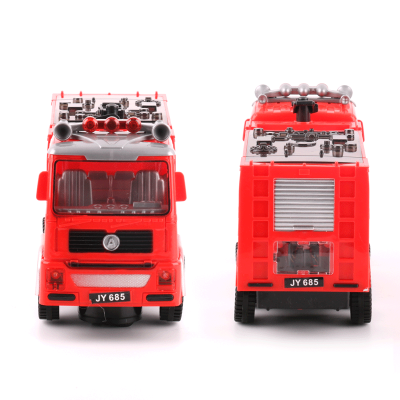 Electric mini fire truck kids toy (6)